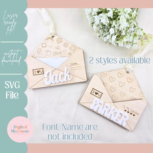 Adorno de carta de San Valentín Svg, Carta de amor Svg, Sobre de carta de San Valentín Svg, Etiqueta de San Valentín Svg
