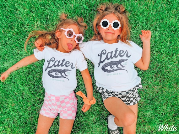 Later Gator Kids T-Shirt: Funny Alligator Tee