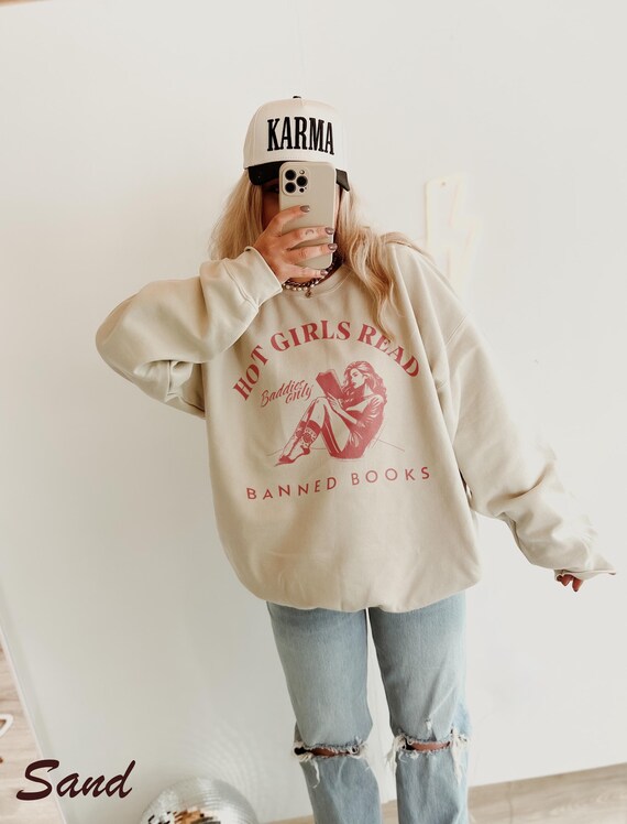 Hot Girls Read Banned Books T-Shirt: Book Lover Gift