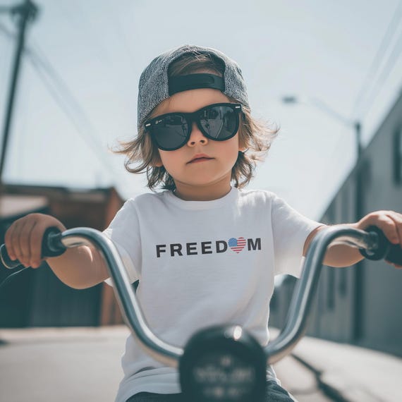 Charlie Kirk Freedom Shirt | Charlie Kirk TShirt | Charlie Kirk Freedom Sweatshirt | Youth Freedom Shirt | Kids Freedom Tee | Infant Toddler