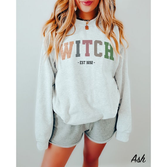 Salem Witch Shirt 1692, Halloween Gift, Witch Trials Tee Shirt, Spooky Season, Gift for Her, Witchy Shirts, Cute Halloween Sweatshirt