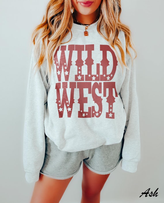 Wild West Graphic Tee: Retro Cowboy Rodeo Shirt