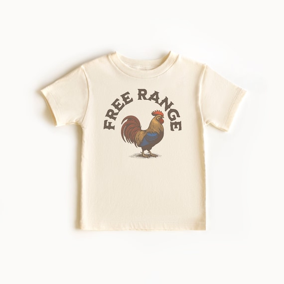 Toddler Rooster T-Shirt: Vintage Farm Tee