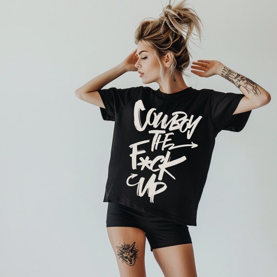 Retro Cowboy T-Shirt: Funny Vintage Western Graphic Tee