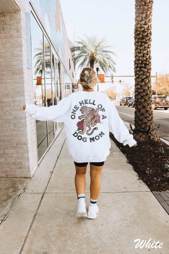 Funny Dog Mom Comfort Colors Tee: Oversized Dog Lover Gift