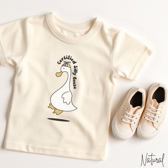 Silly Goose Toddler Shirt: Funny Kids Tee