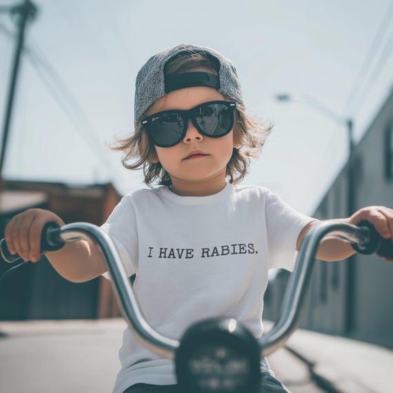 I Have Rabies Shirt: Funny Sarcastic Humor Tee