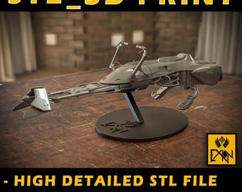 Star Wars Speeder Bike 3D Printable STL File