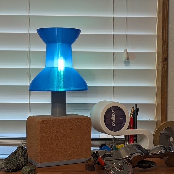 Thumbtack Lamp Etsy