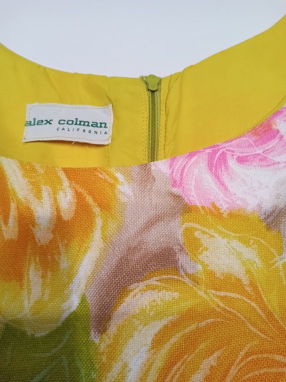 1960's Hawaiian midcentury floral Island dress, 1960… Gem