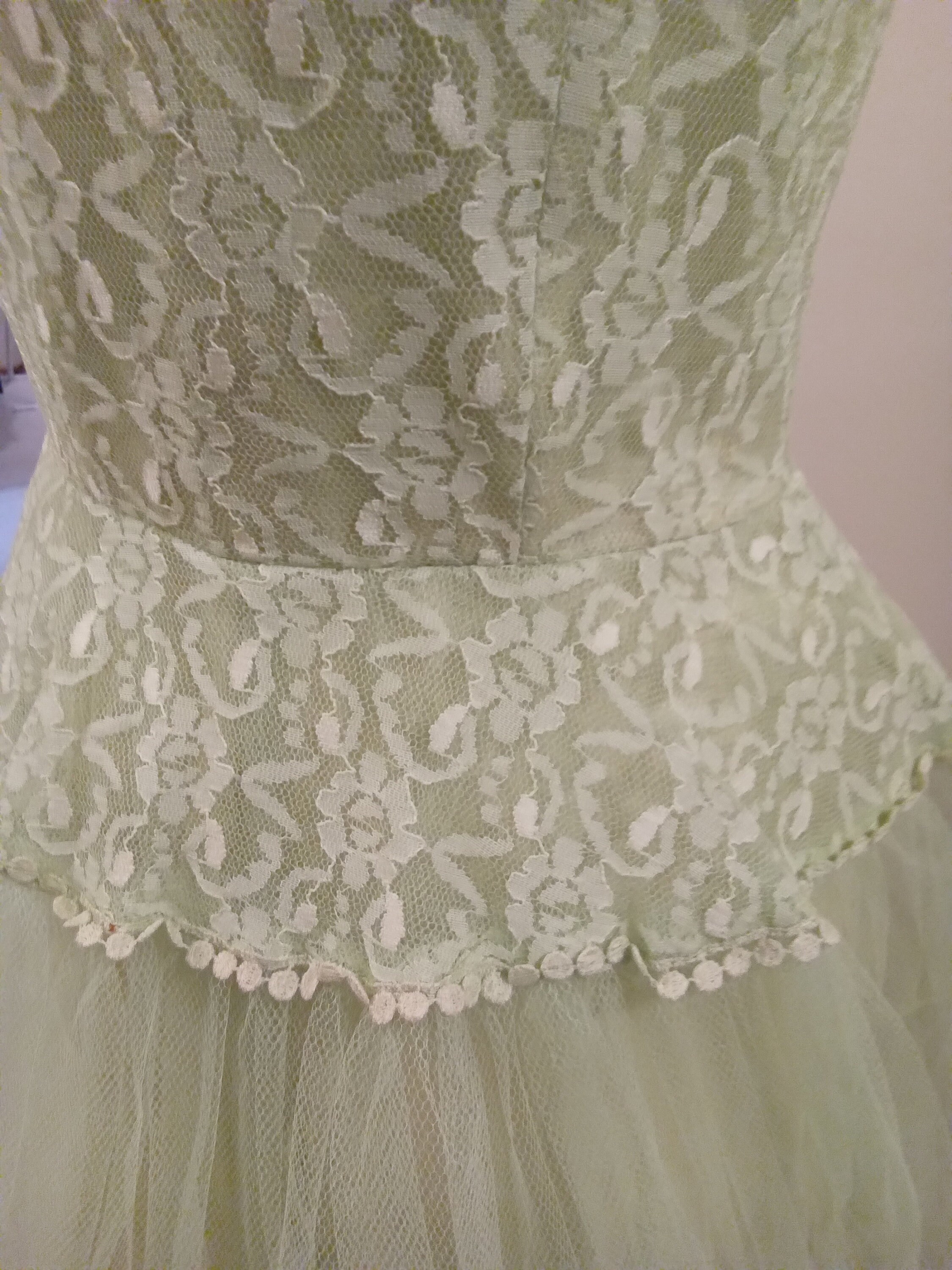 1950S Vintage Prom Dress, Dark Green Homecoming Dress main image 0