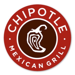 Chipotle Logo Sticker | Free Shipping