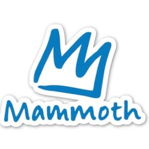 Mammoth Ski Resort Sticker