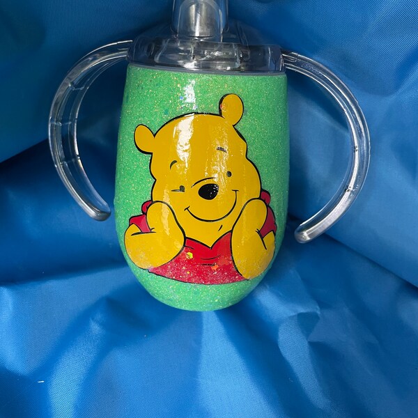 Winnie the Pooh Sippy Cup Etsy