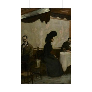 Matte Vertical Posters The Rathskeller 1901 Gift for Friend Gift for Artist