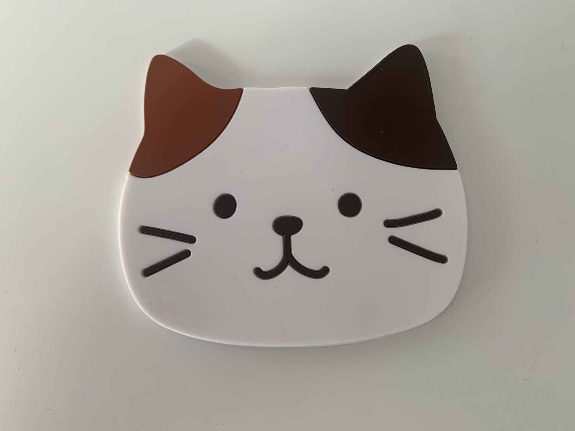 Cute Cartoon Animal Cat Coaster Etsy UK
