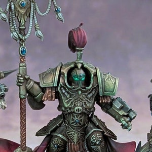 Commission - 3x Painted Grimdark Allarus Custodians Adeptus Custodes Games Workshop 40k