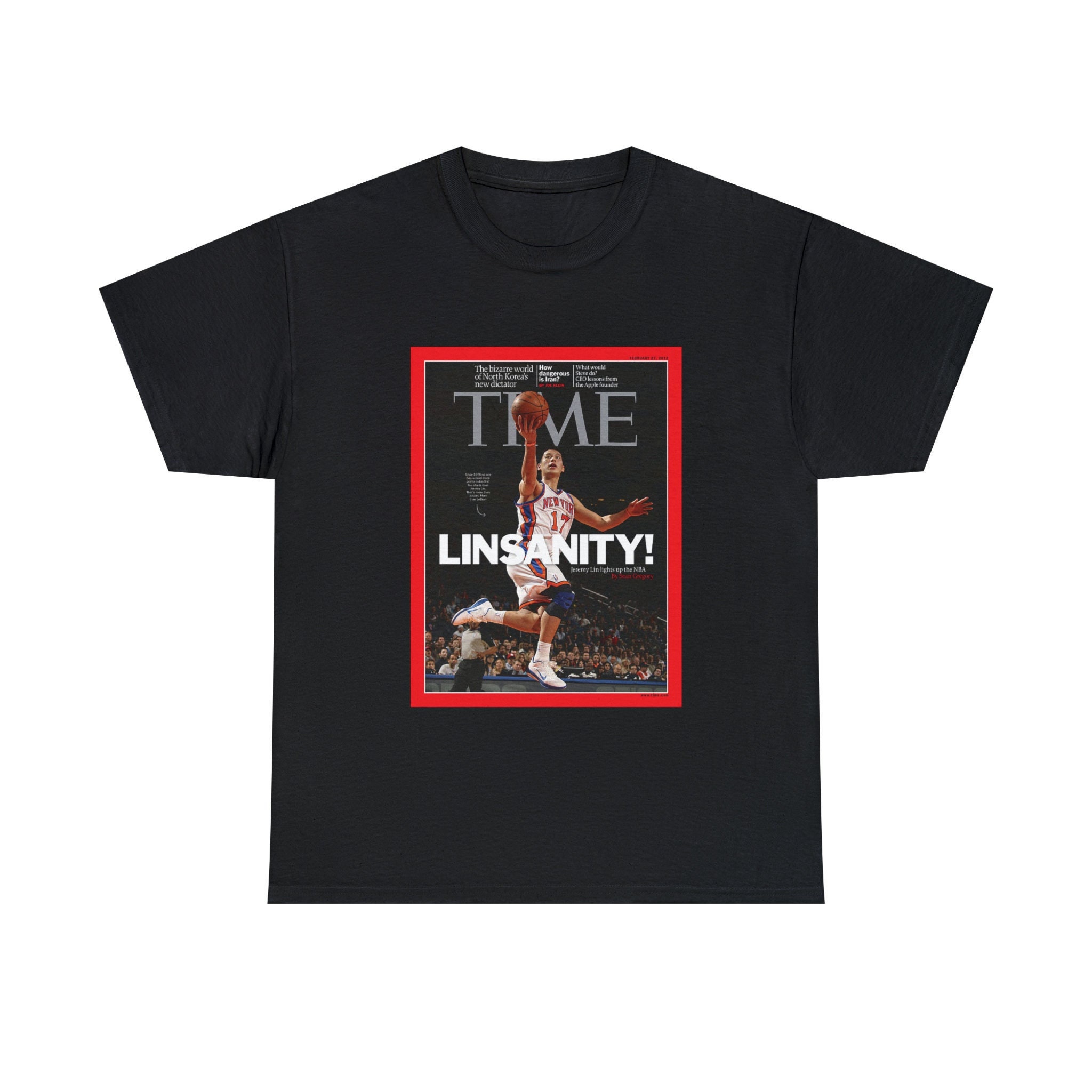 Jeremy Lin T-shirts Craze: The New Linsani-Tee - Custom Ink
