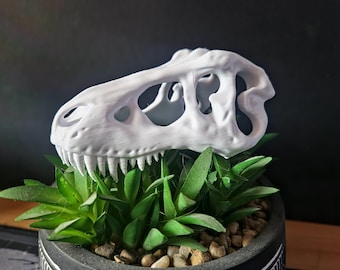 3d Printed T-Rex Skull Hair Pin