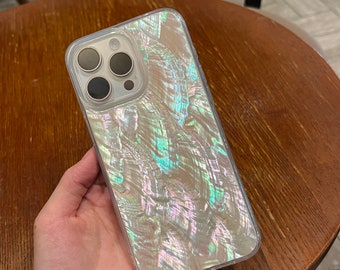iPhoneアクセサリー mom Amazon.com: KERZZIL Elegent Mother Shell Pearl Compatible