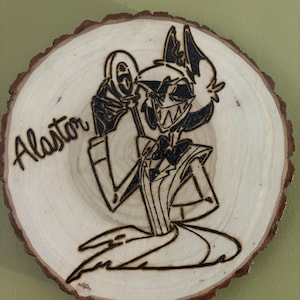 Hazbin Hotel Woodburnings