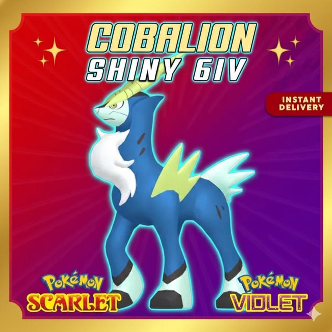 6IV SHINY CINDERACE POKEMON SCARLET AND VIOLET EV'D SHINY OR NON-SHINY