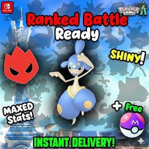 Pokemon Za SHINY ALPHA 6IV Medicham Competitive Set Battle Ready Switch 2 Corbeau Mega Evolution Pokedex