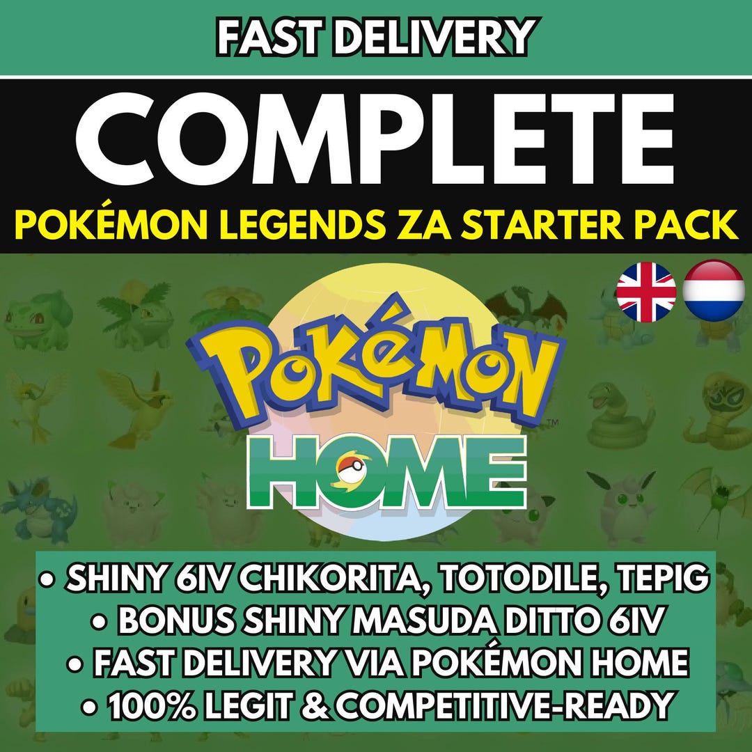 1x SHINY CHIKORITA 6IV EVS MAX ALPHA- Pokemon Legends ZA / Legends Z-A 1x SHINY CHIKORITA 6IV EVS MAX ALPHA- Pokemon Legends ZA / Legends Z-A