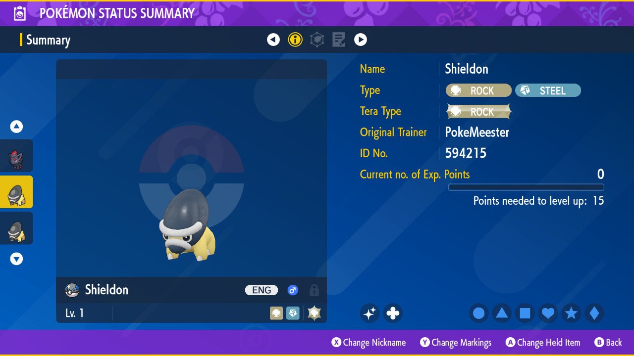 Shieldon Evolution Pokemon Brick Bronze
