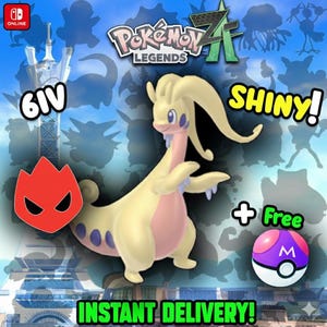 Glänzendes Alpha Goodra Pokémon Legends ZA 6IV Comeckiger Kampf bereit