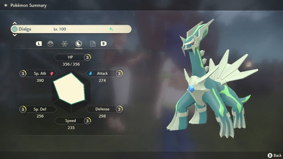 Porygon Alpha Shiny Per Pokémon Leggende: Arceus Su Nintendo Switch – Addestrato EV