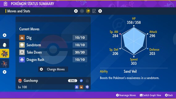 SHINY 6IV GARCHOMP Switch 2 / Pokémon Scarlatto e Viola / Pronto per la Battaglia Competitivo / Bonus Shiny Gratuito / Sconto del 50% ora - Italia