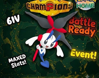 Eternal Floette Flower Pokémon Champions 6IV Competitive Battle Ready