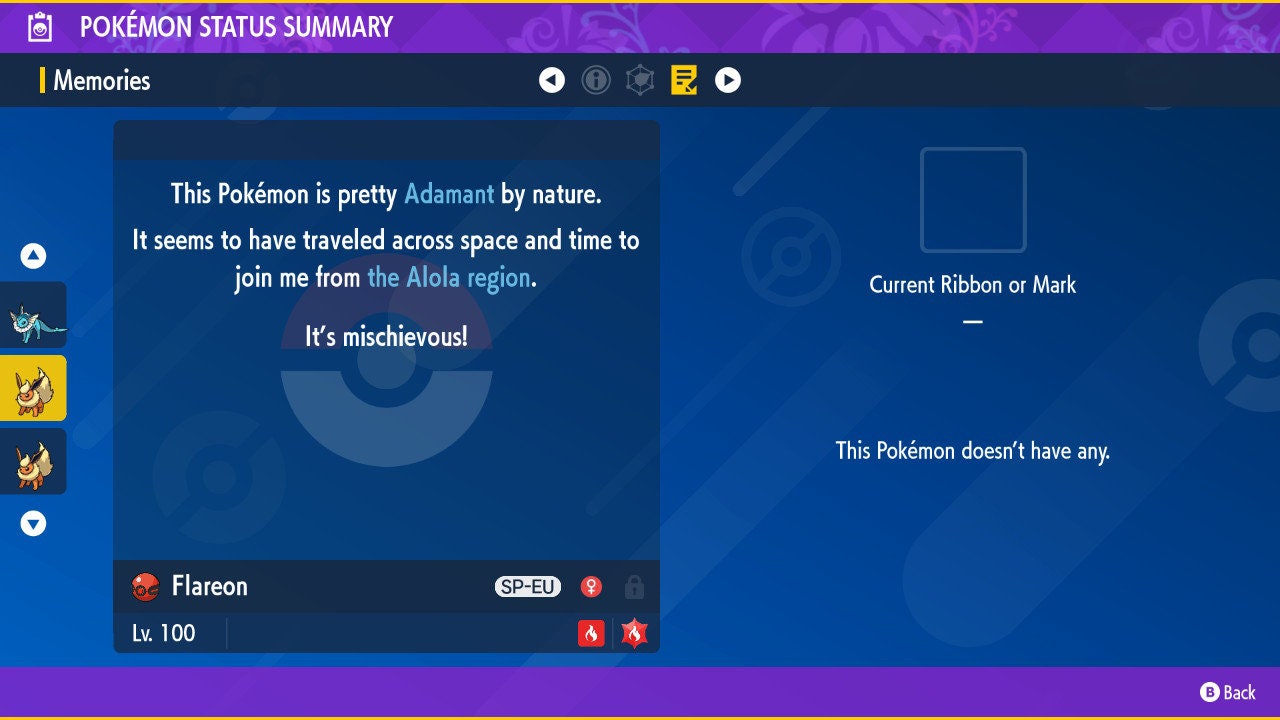 Pokémon Scarlatto E Viola – Flareon Splendente 6IV Pronto Per Le Battaglie (Shiny) – Consegna Veloce