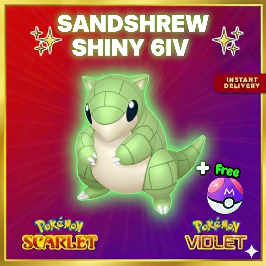 Shiny Sandshrew - Etsy Israel