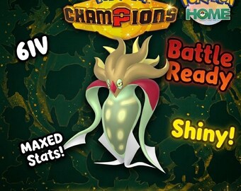 Shiny Malamar Pokémon Champions 6IV Competitive Battle Ready
