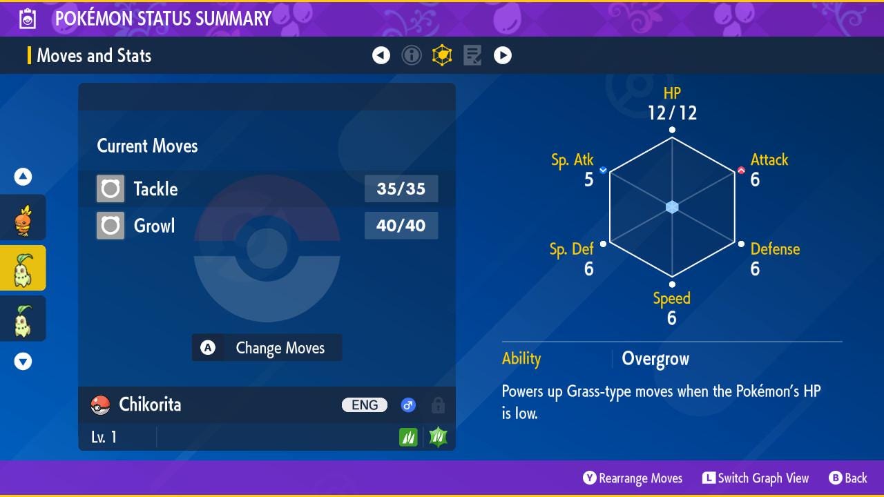6IV Shiny Chikorita Per Pokémon Leggende ZA (Legends Z-A) – Gioco Portatile Nintendo 2025 - Foto 4