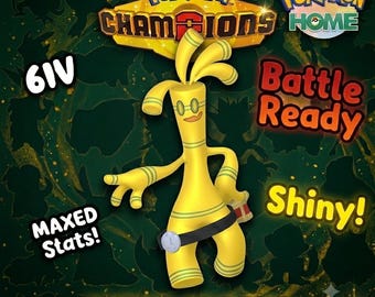 Shiny Gholdengo Pokémon Champions 6IV Competitive Battle Ready