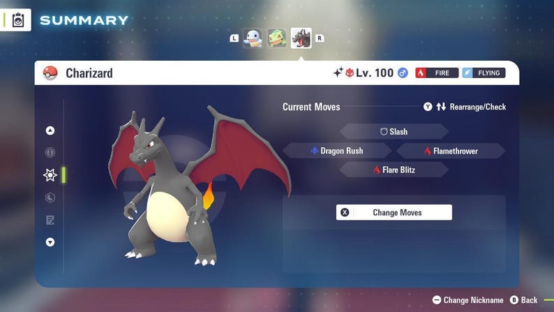 Shiny Alpha Charizard Pokémon Legends ZA 6IV Competitive Battle Ready ...
