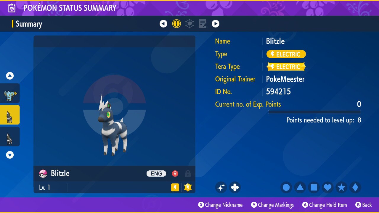 Pokemon Scharlachrot Violett Ultra Glänzend 6IV Flittle Fast