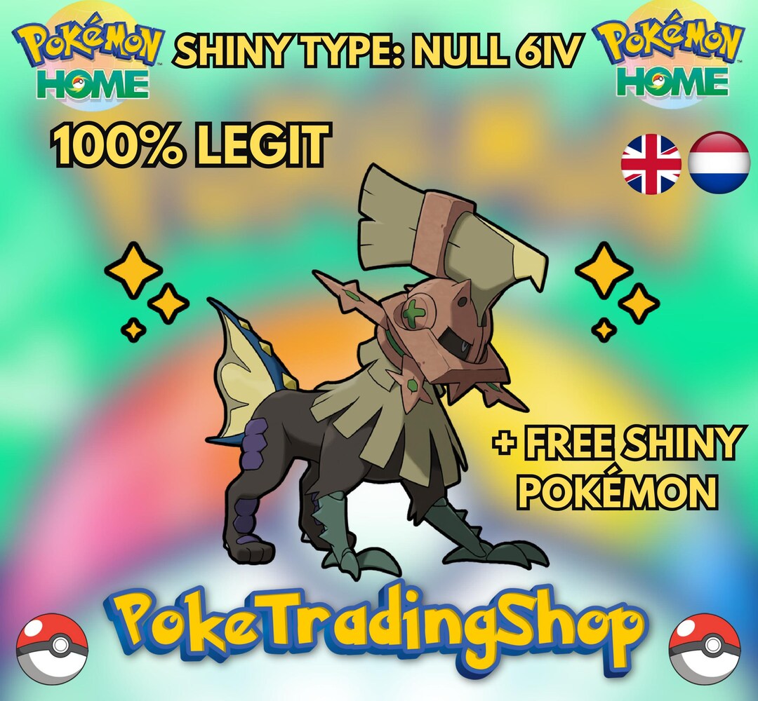 Pokemon HOME 6IV Shiny ZERAORA / Pokemon Scarlet Violet / Pokemon Sword