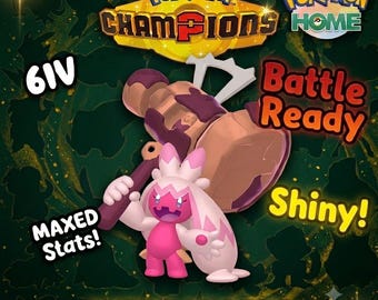 Shiny Tinkaton Pokémon Champions 6IV Competitive Battle Ready