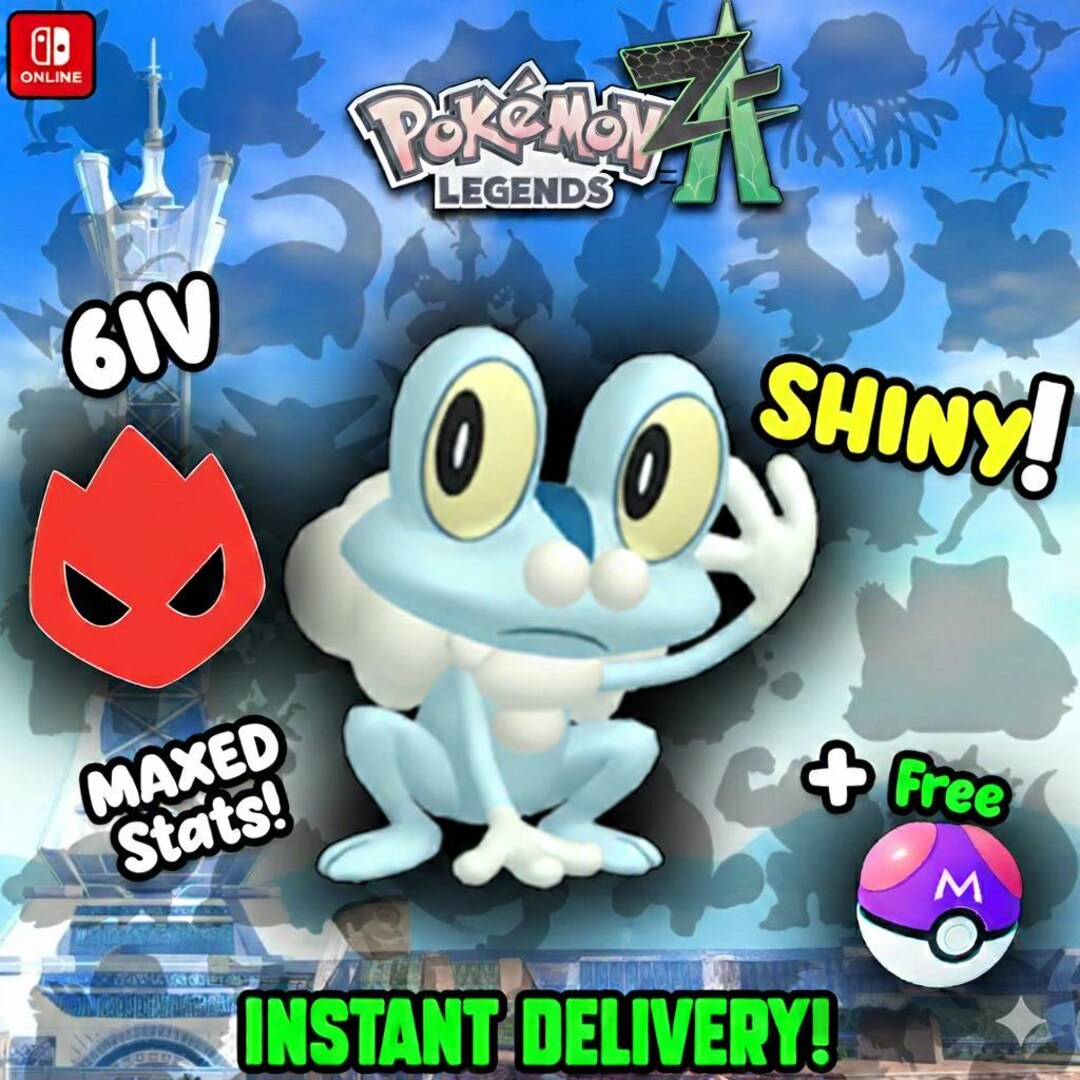 Modest Pokemon Pokemon Za Lvl 5 Modest SHINY ALPHA 6IV Froakie Competitive Set Battle ...