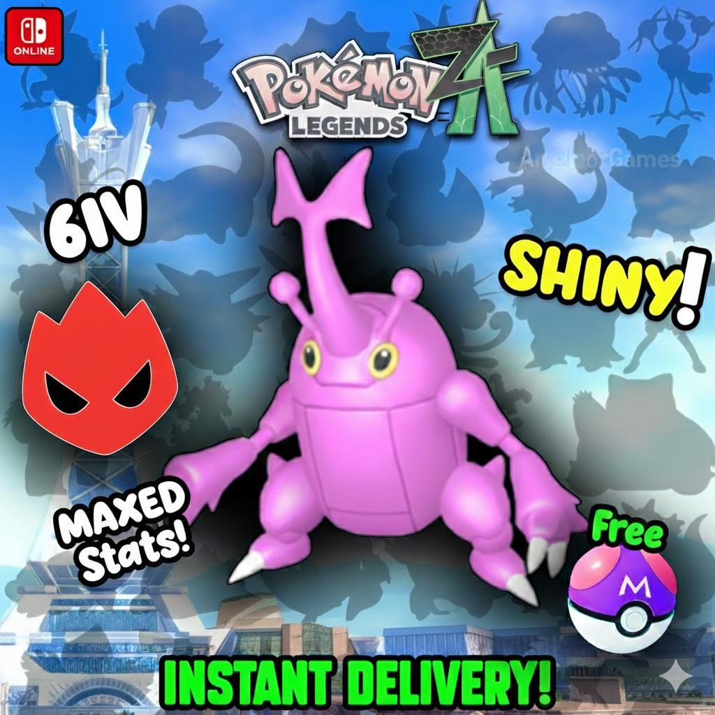 Pokémon GO: Shiny Heracross ✨ - 80.000 Polvere Di Stelle - Account Trading (LEGGI DESCRIZIONE)
