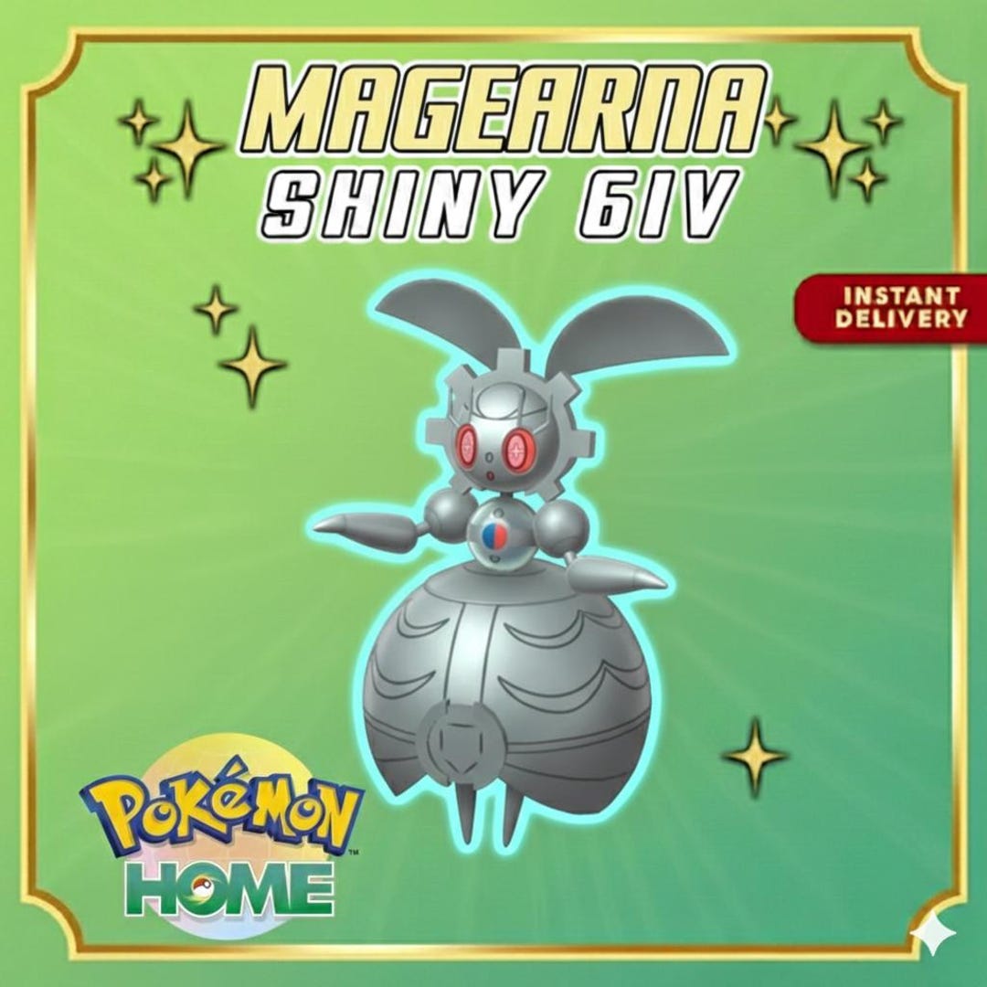Pokemon HOME 6V Shny MAGEARNA | Pokémon Home Trade | Scarlet Volet