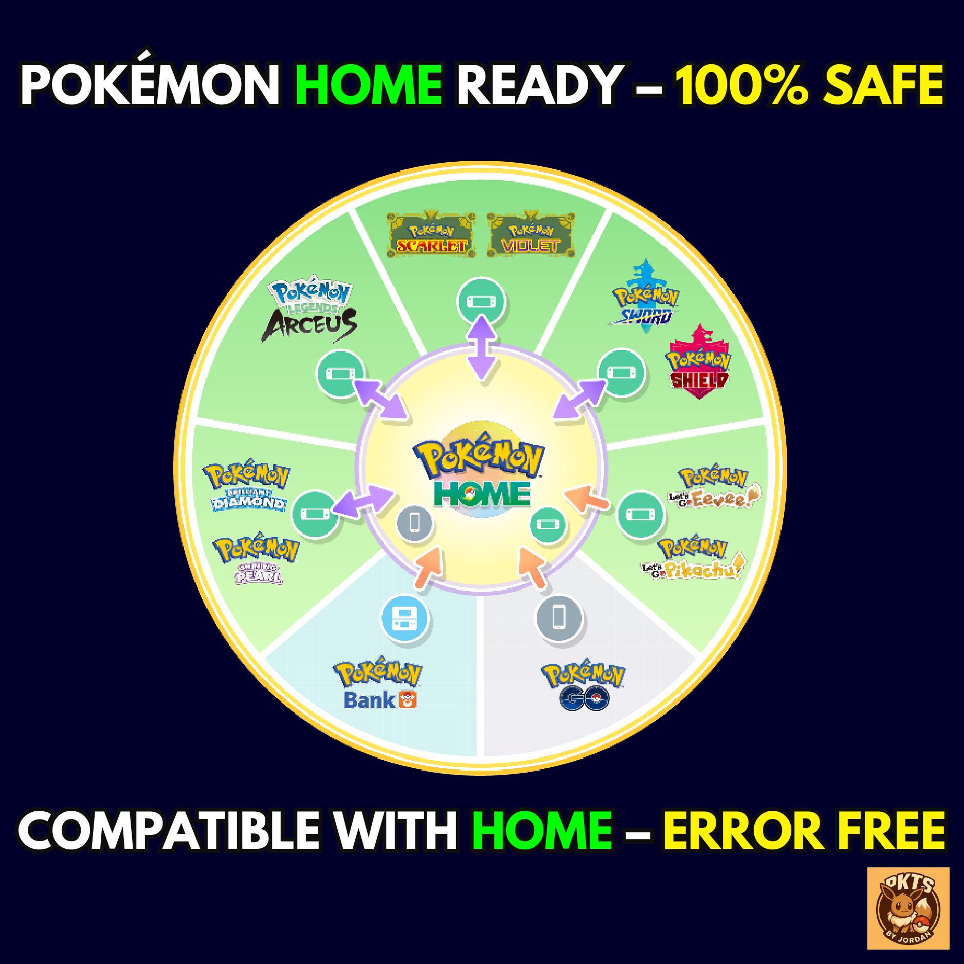 ANY 6IV Custom Pokemon For Nintendo Switch - Brilliant Diamond & Shining Pearl - Gen 4