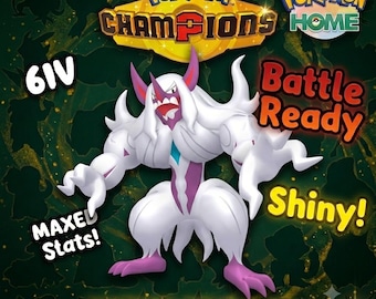 Shiny Grimmsnarl Pokémon Champions 6IV Competitive Battle Ready