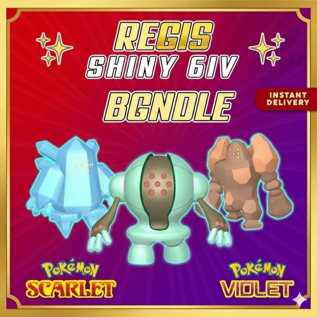 shiny drifloon pokemon card Registeel Shiny ✨ or Non Shiny Pokémon Brilliant Diamond Shining Pearl –  Shiny Living Dex main image 0
