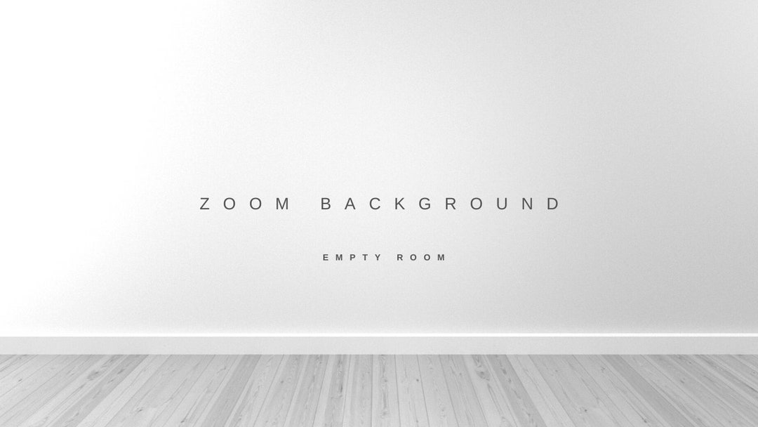 Zoom Background Empty Room Very Professional. (Download Now) Etsy