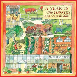 Matthew Rice, A Year in the Country Wall Calendar 2024